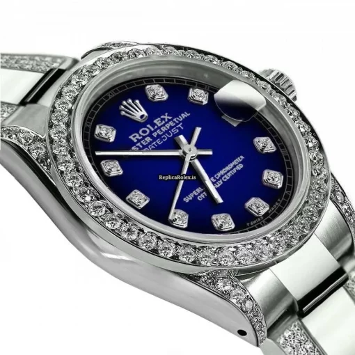 Great Copy Rolex Lady-datejust 68274 Automatic Movement 31mm Steel Case Womens Watch - Image 2