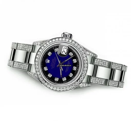 Great Copy Rolex Lady-datejust 68274 Automatic Movement 31mm Steel Case Womens Watch - Image 3