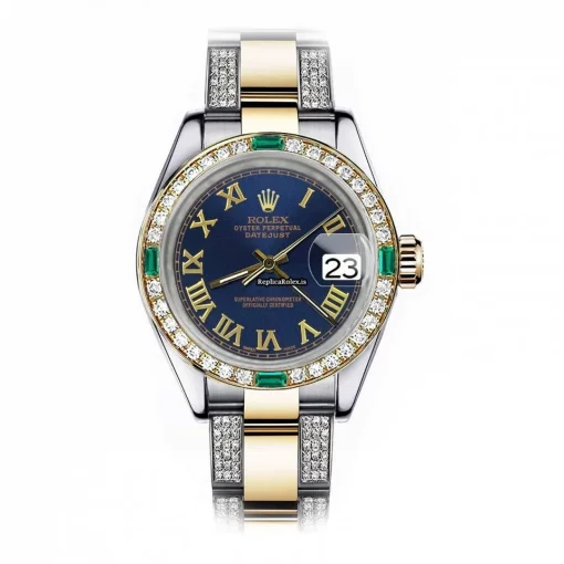 Design Replica Rolex Datejust 16013 Automatic Movement 36mm Gold/steel Case Mens/unisex Watch