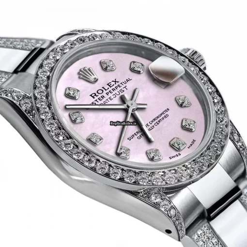 Design Replica Rolex Lady-datejust 68274 Automatic Movement 31mm Steel Case Womens Watch - Image 2