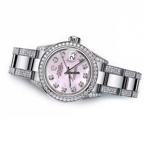 Design Replica Rolex Lady-datejust 68274 Automatic Movement 31mm Steel Case Womens Watch - Image 3