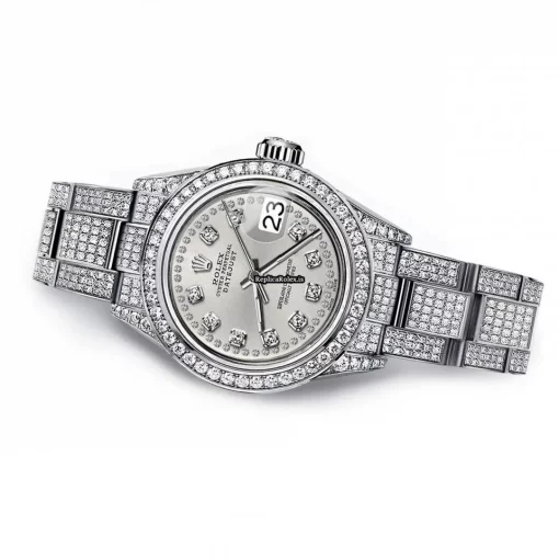 Neat Fake Rolex Datejust 16030 Automatic Movement 36mm Steel Case Mens/unisex Watch - Image 2