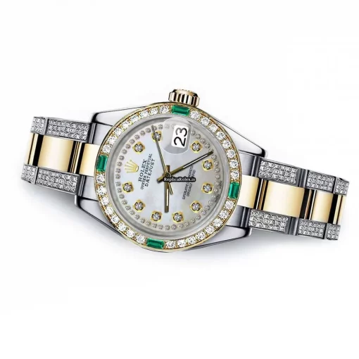 Exquisite Replica Rolex Datejust 16013 Automatic Movement 36mm Gold/steel Case Mens/unisex Watch - Image 2
