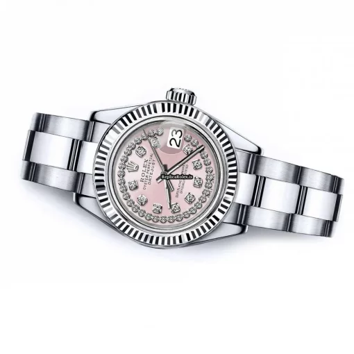 Well Made Imitation Rolex Lady-datejust 69173 Automatic Movement 31mm Steel Case Womens Watch - Image 2