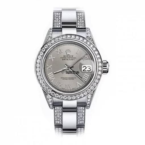 Excellent Replica Rolex Lady-datejust 68274 Automatic Movement 31mm Steel Case Womens Watch