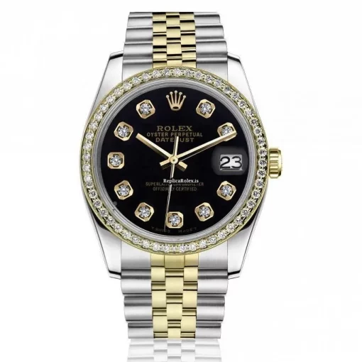 Great Clone Rolex Lady-datejust 68274 Automatic Movement 31mm Gold/steel Case Womens Watch