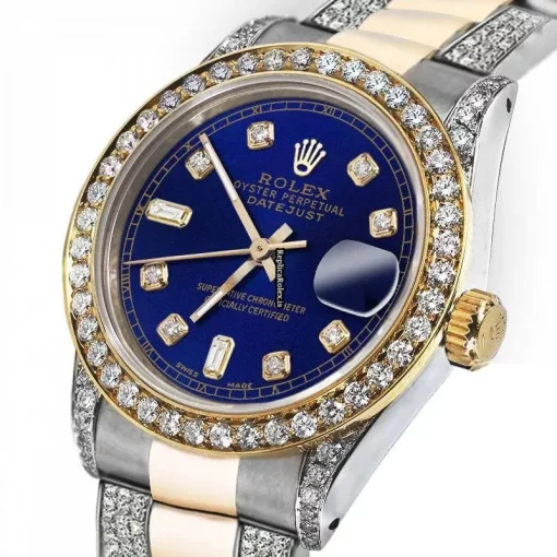 Fine Replica Rolex Datejust 16013 Automatic Movement 36mm Gold/steel Case Mens/unisex Watch - Image 2