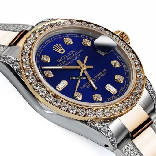Fine Replica Rolex Datejust 16013 Automatic Movement 36mm Gold/steel Case Mens/unisex Watch - Image 3