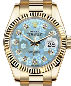 Lovely Replica Rolex Lady-datejust 6917 Automatic Movement Womens Watch