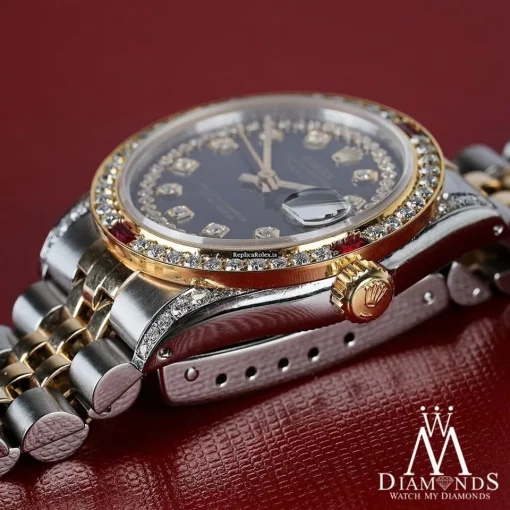 Attractive Replica Rolex Datejust 16013 Automatic Movement 36mm Gold/steel Case Mens/unisex Watch - Image 8