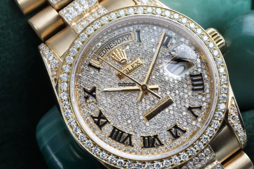 Trustworthy Fake Rolex Day-date 36 18038 Automatic Movement Mens/unisex Watch - Image 2