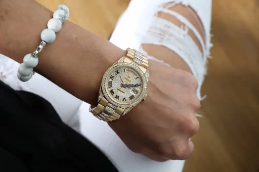 Trustworthy Fake Rolex Day-date 36 18038 Automatic Movement Mens/unisex Watch - Image 7