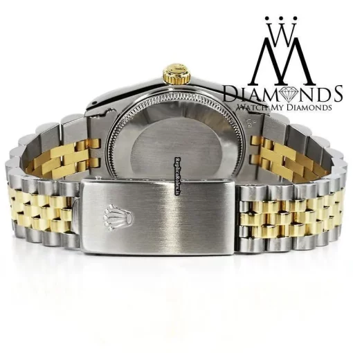Fantastic Replica Rolex Lady-datejust 69173 Automatic Movement 26mm Gold/steel Case Womens Watch - Image 5