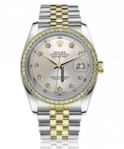 Fabulous Fake Rolex Lady-datejust 68274 Automatic Movement 31mm Gold/steel Case Womens Watch