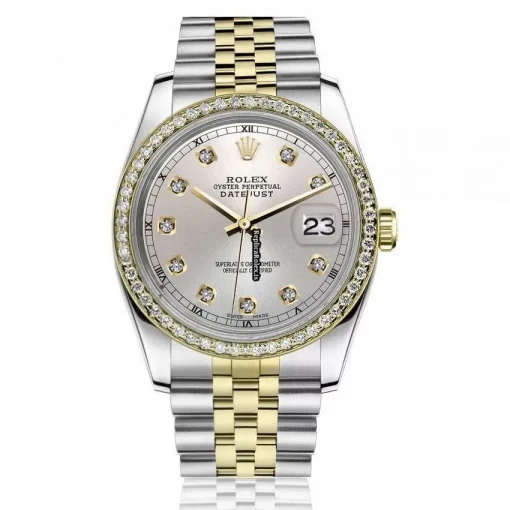 Fabulous Fake Rolex Lady-datejust 68274 Automatic Movement 31mm Gold/steel Case Womens Watch
