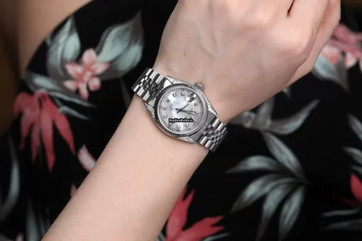Marvellous Fake Rolex Lady-datejust 68274 Automatic Movement 31mm Steel Case Womens Watch - Image 6