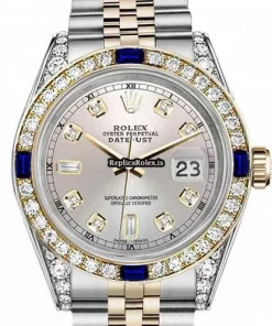 Reliable Fake Rolex Datejust 16013 Automatic Movement 36mm Gold/steel Case Mens/unisex Watch