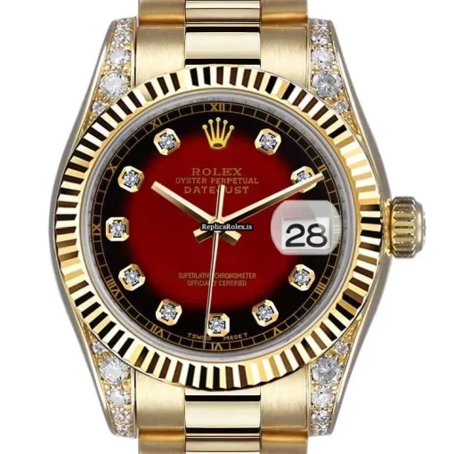 Defect Knockoff Rolex Lady-datejust 6917 Automatic Movement Womens Watch