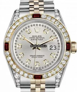 Wonderful Fake Rolex Datejust 16013 Automatic Movement 36mm Gold/steel Case Mens/unisex Watch