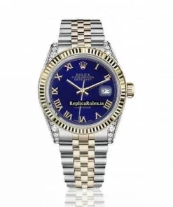 Distinctive Fake Rolex Lady-datejust 68274 Automatic Movement 31mm Gold/steel Case Womens Watch