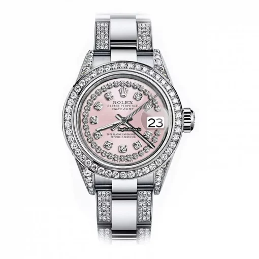 Popular Knockoff Rolex Datejust 16030 Automatic Movement 36mm Steel Case Mens/unisex Watch - Image 4