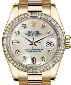 Durable Imitation Rolex Lady-datejust 6917 Automatic Movement Womens Watch