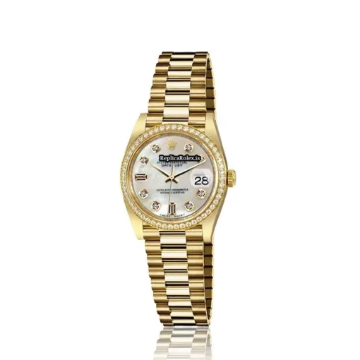 Durable Imitation Rolex Lady-datejust 6917 Automatic Movement Womens Watch - Image 2