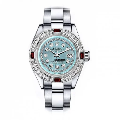Excellent Copies Rolex Oyster Perpetual Lady Date 69160 Automatic Movement 26mm Steel Case Womens Watch