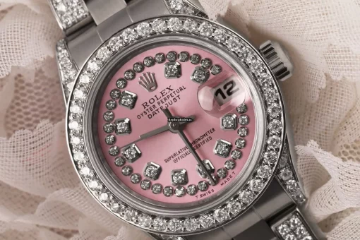 Wonderful Copies Rolex Lady-datejust 69174 Automatic Movement 26mm Steel Case Womens Watch - Image 3