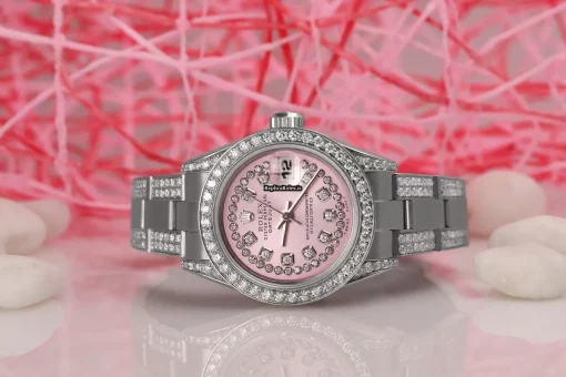 Wonderful Copies Rolex Lady-datejust 69174 Automatic Movement 26mm Steel Case Womens Watch - Image 5