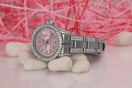 Wonderful Copies Rolex Lady-datejust 69174 Automatic Movement 26mm Steel Case Womens Watch - Image 6