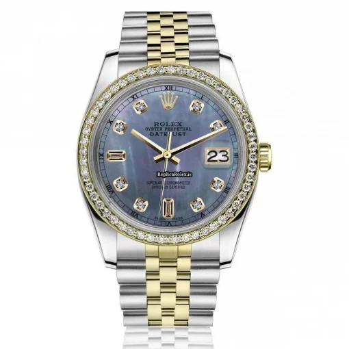 Ideal Replica Rolex Lady-datejust 69173 Automatic Movement 26mm Gold/steel Case Womens Watch