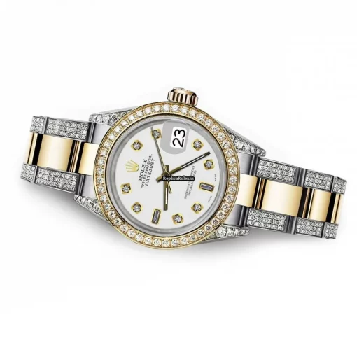 Aaa Fake Rolex Datejust 16013 Automatic Movement 36mm Gold/steel Case Mens/unisex Watch - Image 4