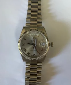 1:1 Replica Rolex Day-date 36 118239 Caliber 3155 Automatic Movement 36x43mm White Gold Case Mens/unisex Watch