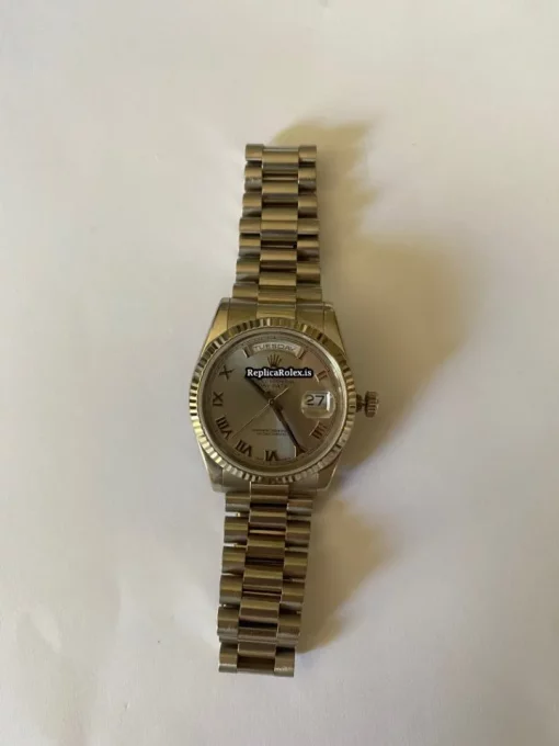 1:1 Replica Rolex Day-date 36 118239 Caliber 3155 Automatic Movement 36x43mm White Gold Case Mens/unisex Watch - Image 6