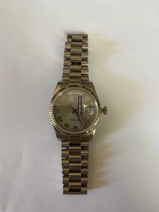 1:1 Replica Rolex Day-date 36 118239 Caliber 3155 Automatic Movement 36x43mm White Gold Case Mens/unisex Watch - Image 7