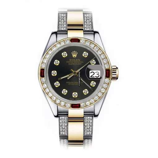 Wonderful Clone Rolex Datejust 16013 Automatic Movement 36mm Gold/steel Case Mens/unisex Watch