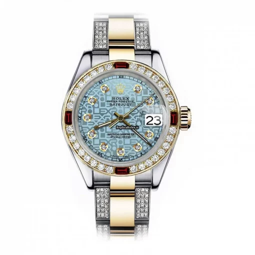 Fabulous Imitation Rolex Datejust 16013 Automatic Movement 36mm Gold/steel Case Mens/unisex Watch