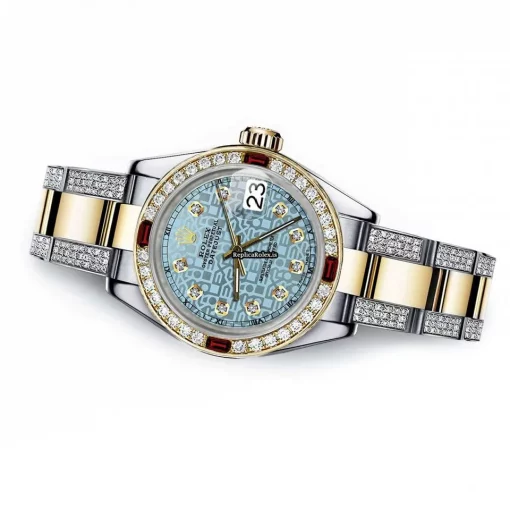 Fabulous Imitation Rolex Datejust 16013 Automatic Movement 36mm Gold/steel Case Mens/unisex Watch - Image 2