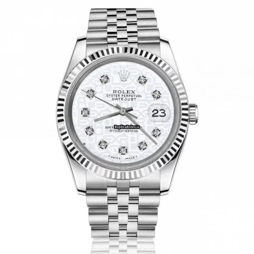 Perfect Replica Rolex Oyster Perpetual Lady Date 69160 Automatic Movement 26mm Steel Case Womens Watch