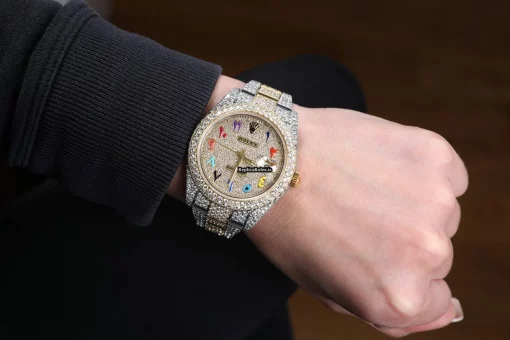 Fantastic Replica Rolex Datejust II 116333 Automatic Movement 41mm Steel Case Mens/unisex Watch - Image 6