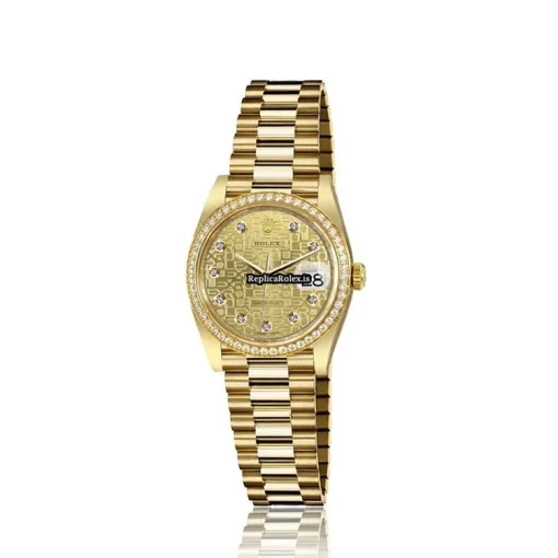 Good Copies Rolex Lady-datejust 6917 Automatic Movement Womens Watch - Image 2