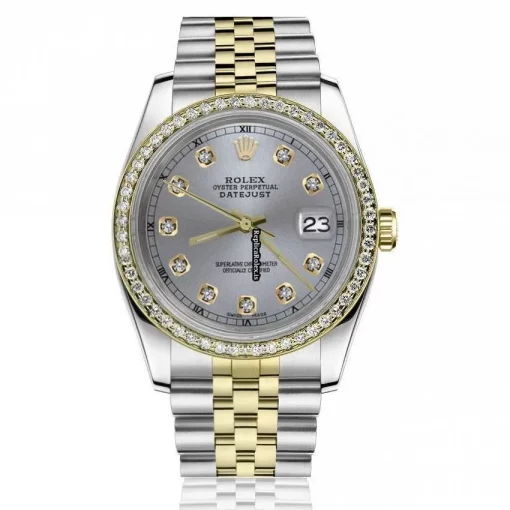 Attractive Replica Rolex Lady-datejust 69173 Automatic Movement 26mm Gold/steel Case Womens Watch