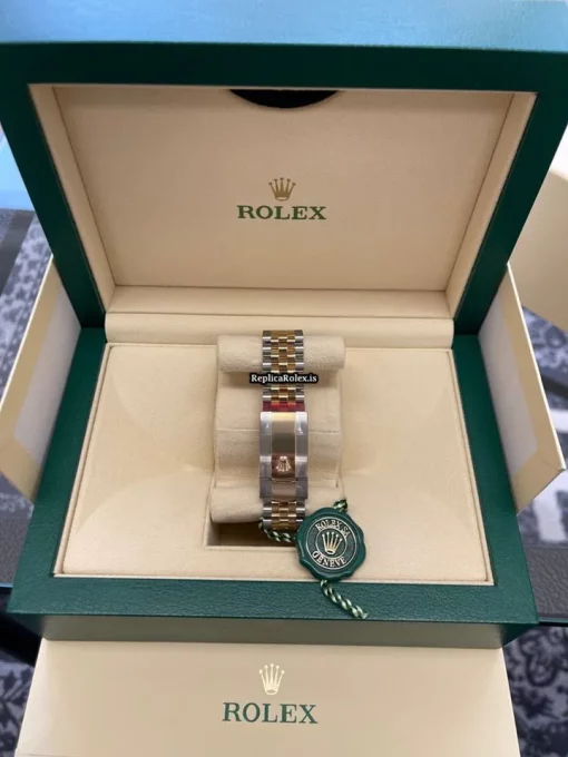 Wonderful Replica Rolex Datejust 126233 Caliber 3235 Automatic Movement 36mm Gold/steel Case Mens/unisex Watch - Image 2
