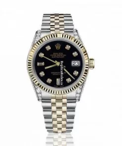 Reliable Replica Rolex Lady-datejust 68274 Automatic Movement 31mm Gold/steel Case Womens Watch