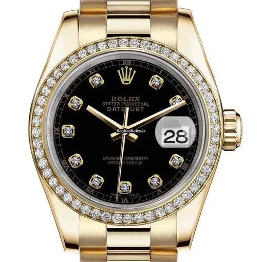 Nice Replica Rolex Datejust 68278 Automatic Movement Womens Watch