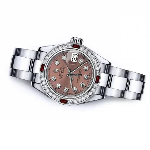 Perfect Replica Rolex Lady-datejust 68273 Automatic Movement 31mm Steel Case Womens Watch - Image 2