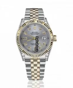 Terrific Replica Rolex Lady-datejust 69173 Automatic Movement 26mm Gold/steel Case Womens Watch