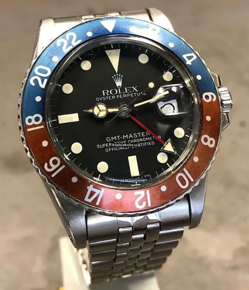 Excellent Fakes Rolex Gmt-master 1675 Automatic Movement 40mm Steel Case Mens/unisex Watch - Image 3