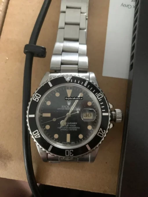 Attractive Fake Rolex Submariner Date 16800 Caliber 3035 Automatic Movement 40mm Steel Case Mens/unisex Watch - Image 11